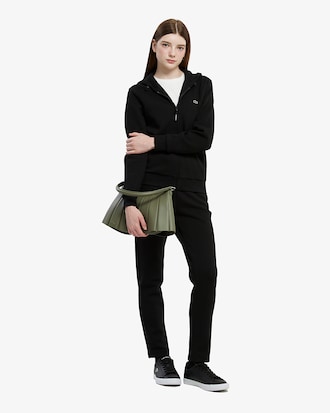 시그니처 테크니컬 피케 후드 집업