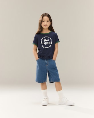 키즈 데님 쇼츠