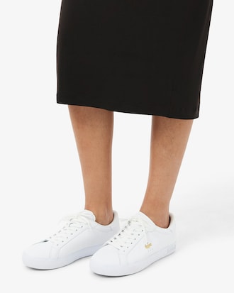 여성 Powercourt 레더 스니커즈