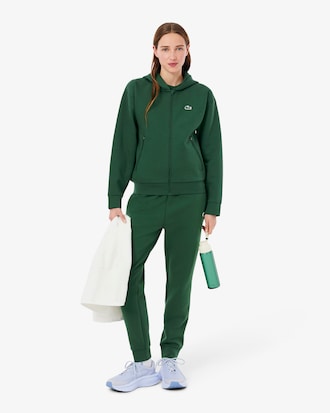 여성 트레이닝 저지 후드 집업