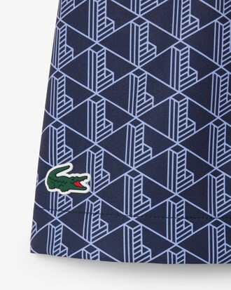 모노그램 골프 스커트