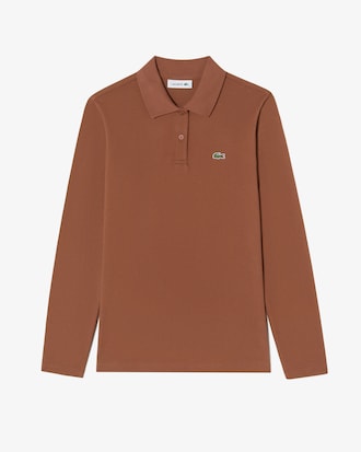 레귤러핏 긴팔 폴로셔츠