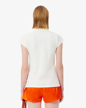 여성 프린티드 쁘띠 피케 레귤러 폴로