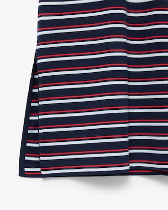 멀티 스트라이프 티셔츠 드레스