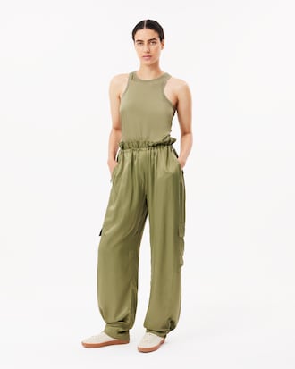 드로스트링 카고 팬츠