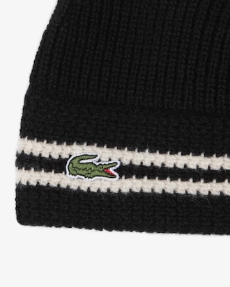 라운드 울 니트 모자