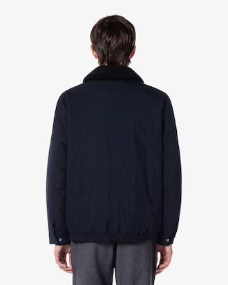 코듀로이 카라 다운