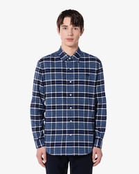플란넬 빅체크 셔츠