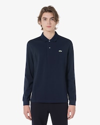 프렌치 레귤러핏 베이직 긴팔 폴로 셔츠