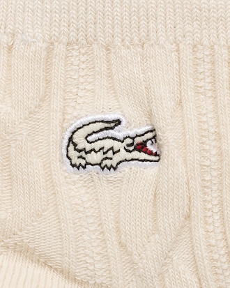 여성 케이블 앵클 양말