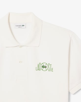 레터링 볼 로고 반팔 폴로 셔츠