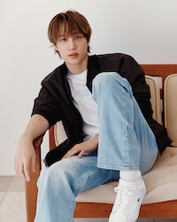 루즈 핏 데님 팬츠