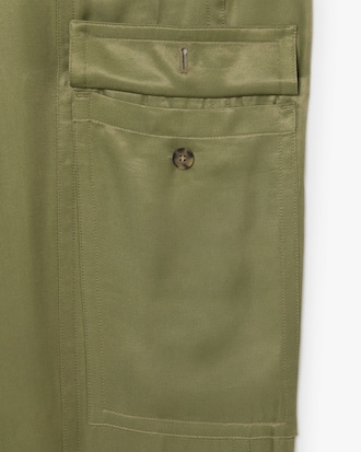 드로스트링 카고 팬츠