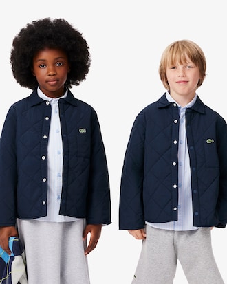 셔츠형 퀼팅 자켓