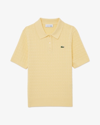 케이블 스웨터 폴로 셔츠