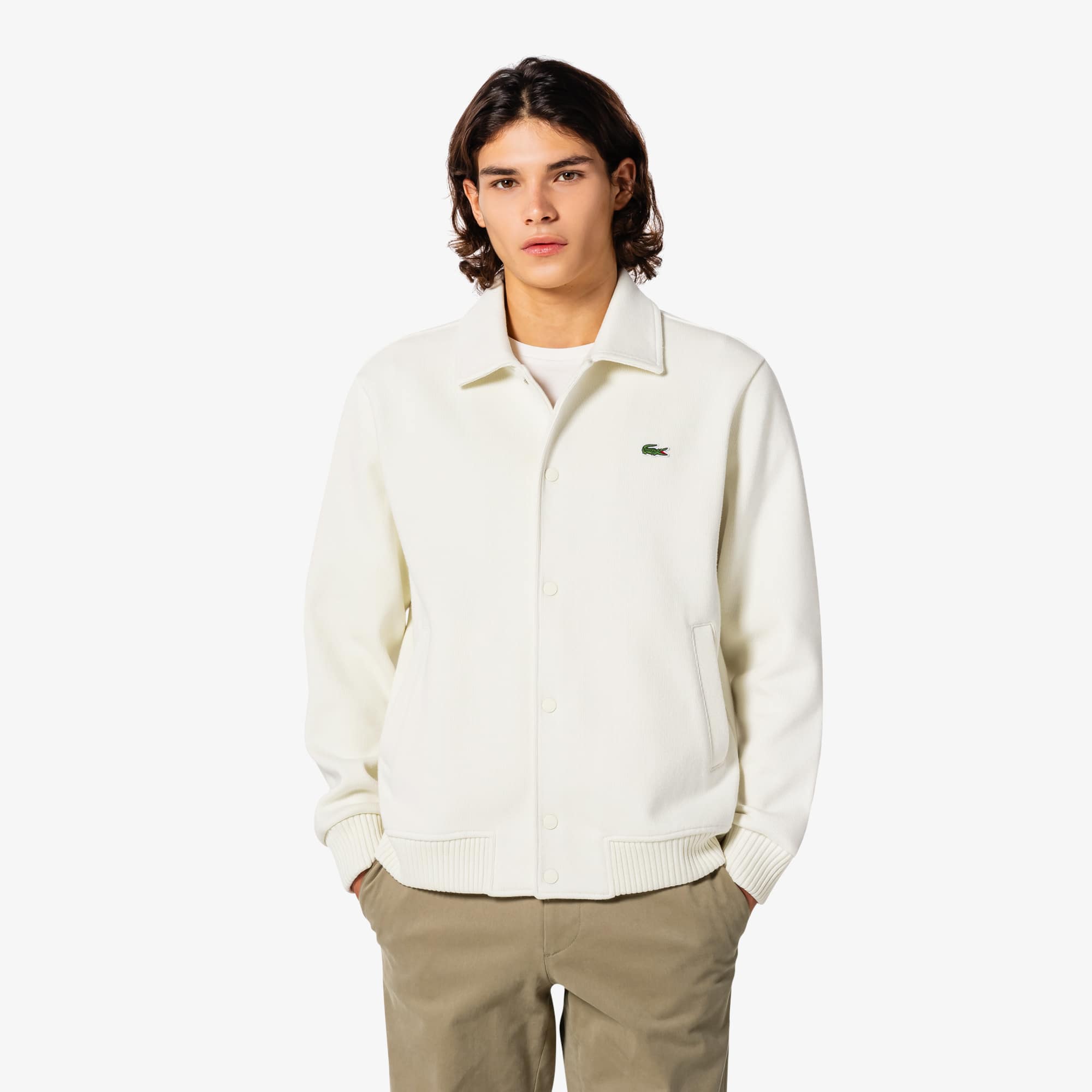 ㅇㄹ 립조짓 스웻 점퍼 - 남성 후드 & 스웻셔츠 - New 2026 | Lacoste