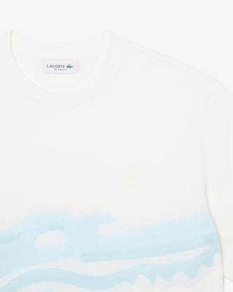 크록 그래픽 반팔 티셔츠