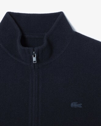 하이넥 울 자켓