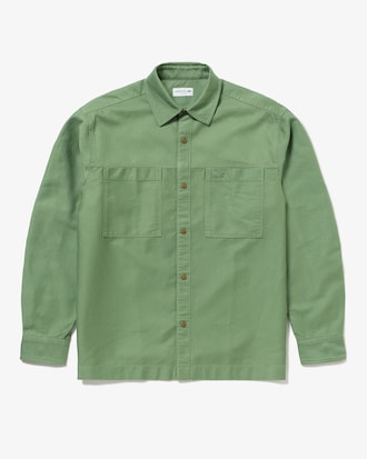 JP 릴랙스 핏 체스트 포켓 아우터 셔츠