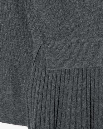 핏앤플레어 스웨터 드레스