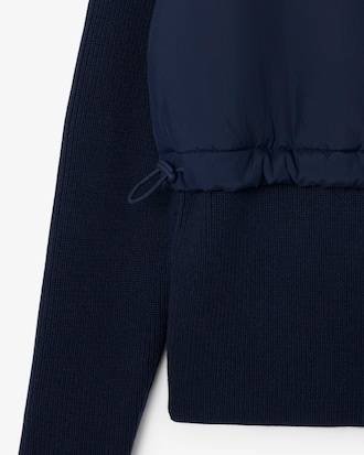 테니스 헤리티지 스웨터 하이브리드 블루종