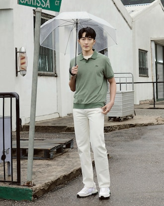 스트레이트 핏 데님 팬츠