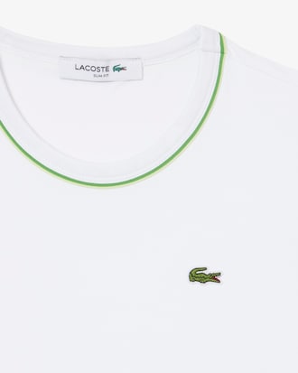 슬림핏 저지 반팔 티셔츠