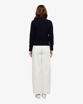 에센셜 와이드핏 데님팬츠