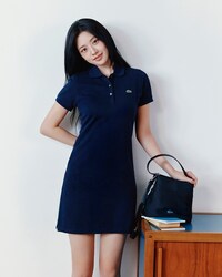 라코스테 애티튜드 스몰 버킷백