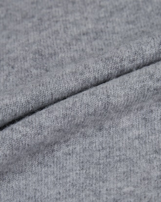 울 캐시미어 후드집업 스웨터