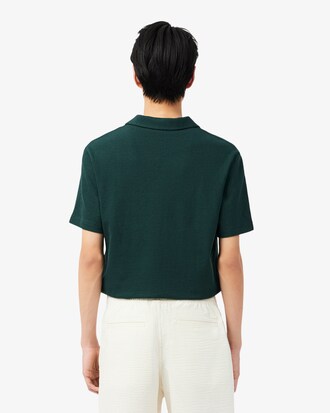 크레이프 반팔 폴로 셔츠