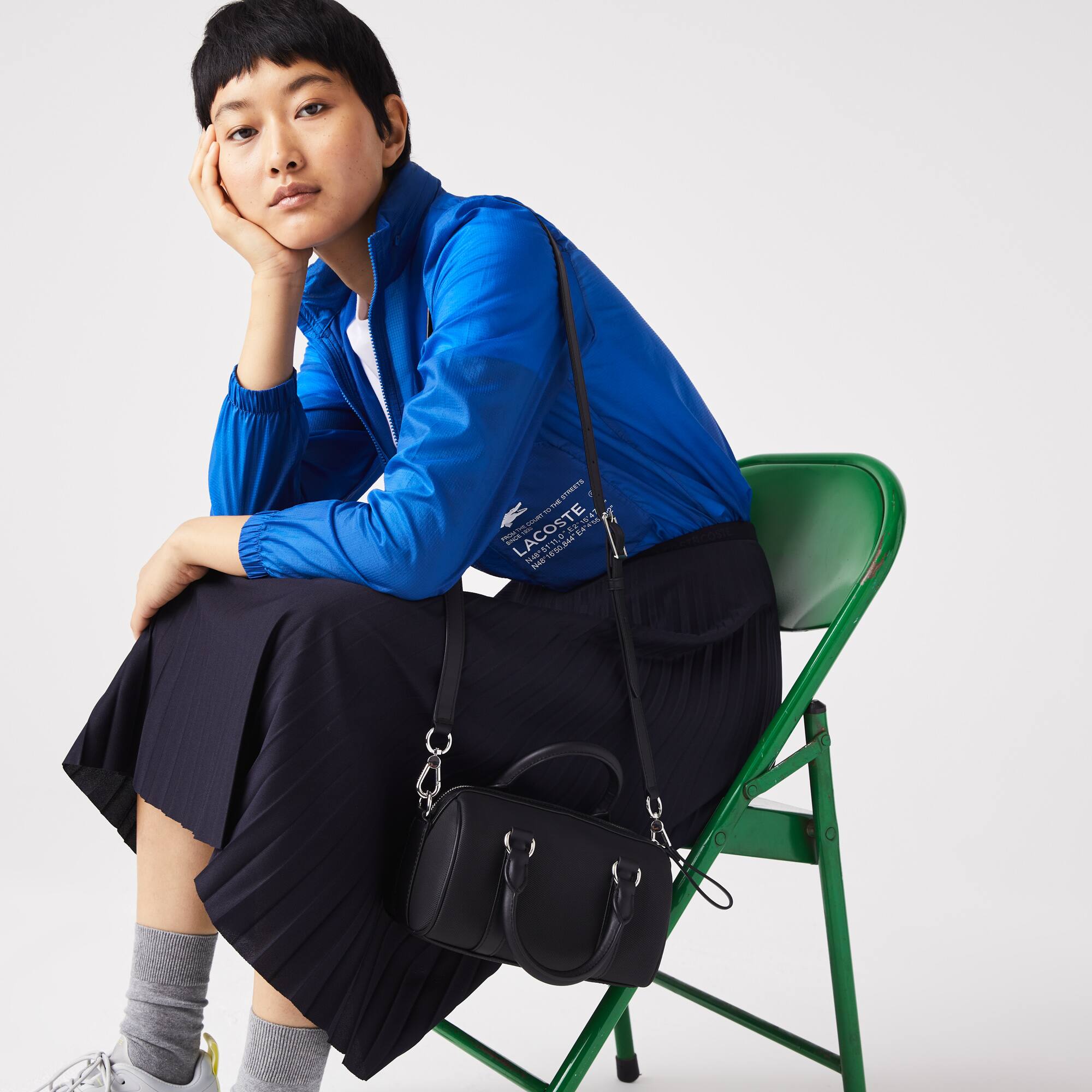 Lacoste (여성) 라코스테 스트랩 보스턴백. 1 Lacoste (여성) 라코스테 스트랩 보스턴백. 1
