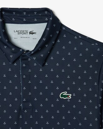 골프 잔패턴 반팔 폴로