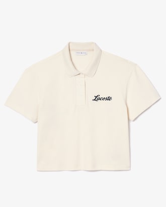 라코스테 레터링 루즈핏 폴로 셔츠