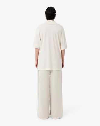 남성 샤이니 더블페이스 오버사이즈 스웻팬츠