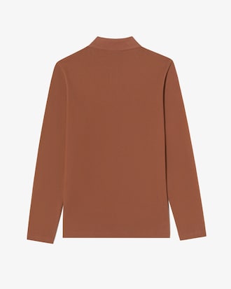 레귤러핏 긴팔 폴로셔츠