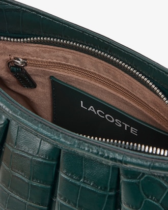 런웨이 쇼 스몰 렝글렌 크록 이펙트 레더백