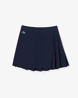 언밸런스 플리츠 스커트