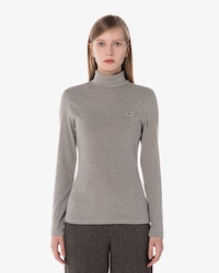 립 터틀넥 티셔츠