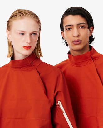 유니섹스 라이트 타프타 오버사이즈 점퍼