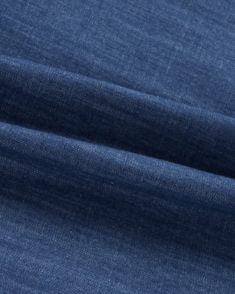 벨트형 반팔 셔츠 드레스