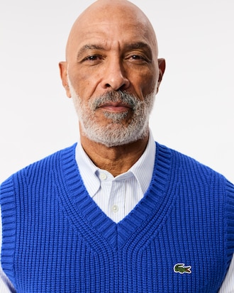 립 조직 V넥 베스트