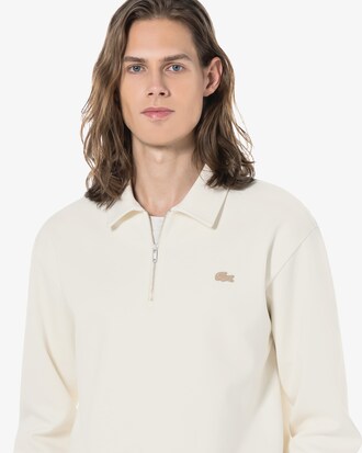 컬러크록 카라 하프집업 스웻