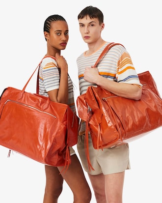 런웨이 쇼 레더 위켄더 짐백