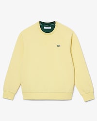 베이직 더블페이스 피케 크루넥 스웻셔츠