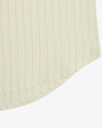 시어 코튼 스트라이프 셔츠