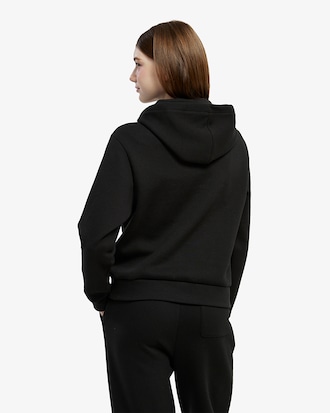 시그니처 테크니컬 피케 후드 스웻셔츠