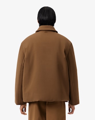 라이트 울 블렌드 오버사이즈 패디드 재킷